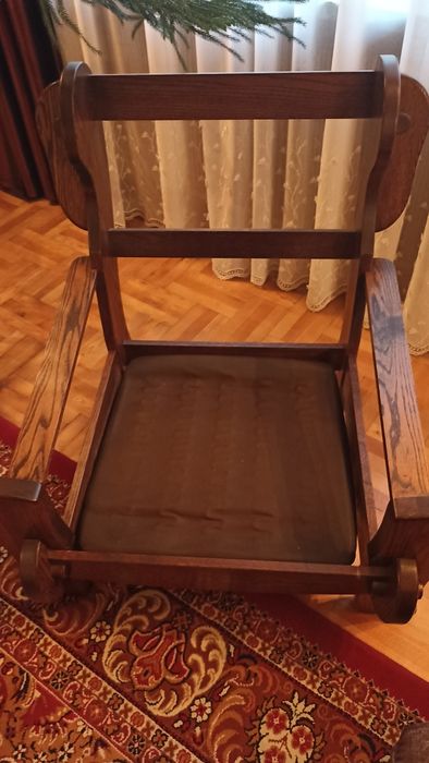 Zestaw wypoczynkowy skórzany dąb