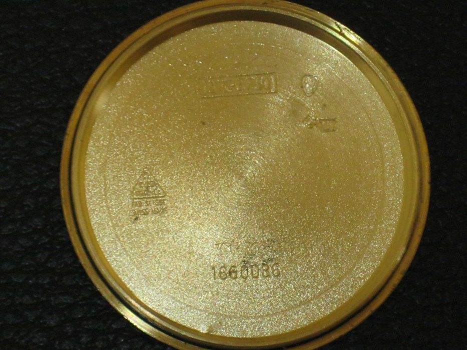 OMEGA DE VILLE  Automatico Ouro Maciço 18K. Vintage