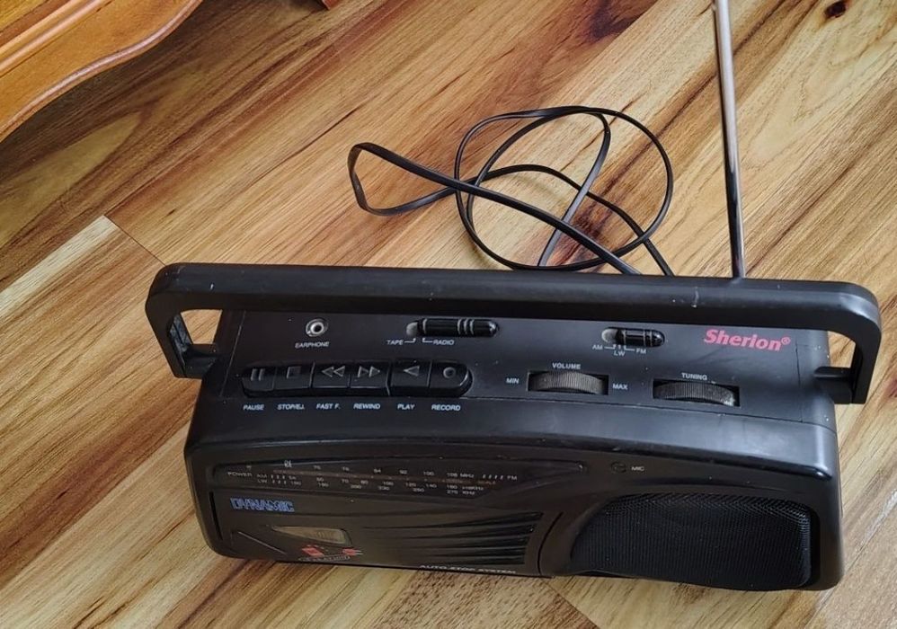 Radiomagnetofon SHERION model SH -306 DL lata 80/90