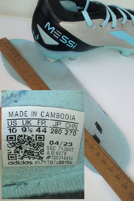 44 Adidas X Crazyfast Messi 3FG