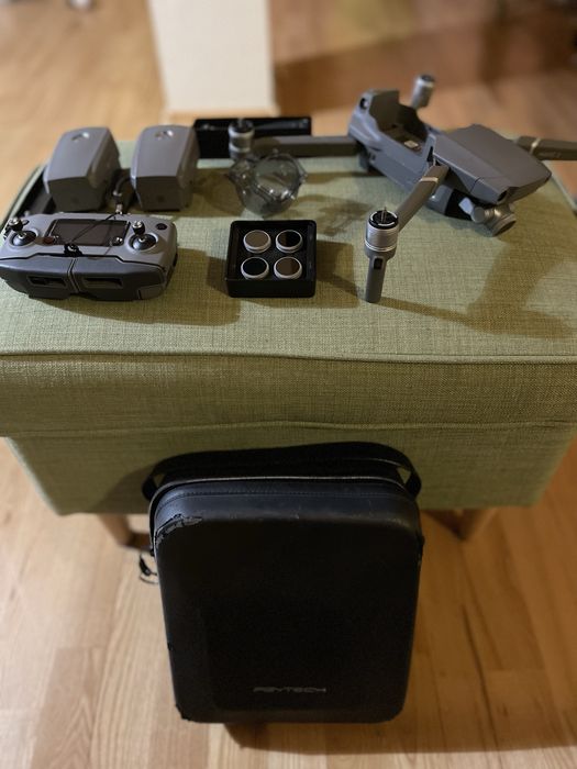 Dron dji mavic pro 2 zoom / 2 baterie / filtry NDPL / polar pro katana