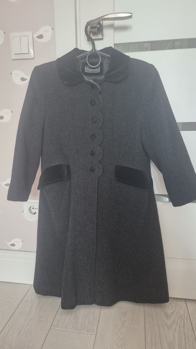 Шерстяне пальто на дівчинку від німецького бренду