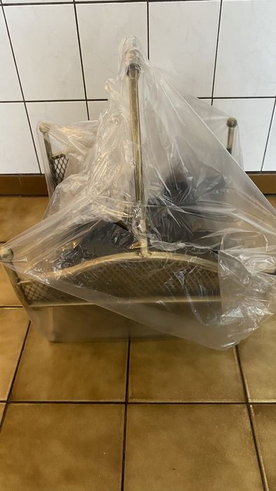 Zestaw kominkowy 5w1 wraz z koszem na drewno - nowy