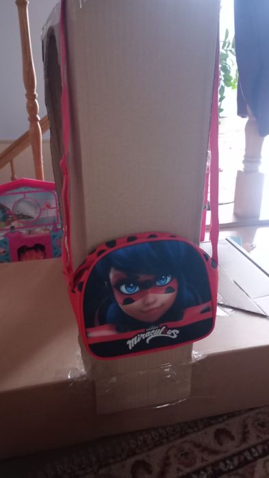 Torebka Biedronka i czarny kot