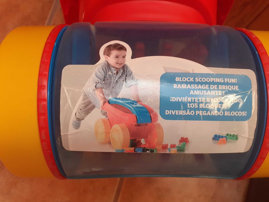 Carrinho Traga-Blocos / arrumar blocos da Mega Bloks