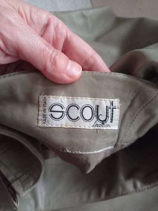 Skórzana spódnica s