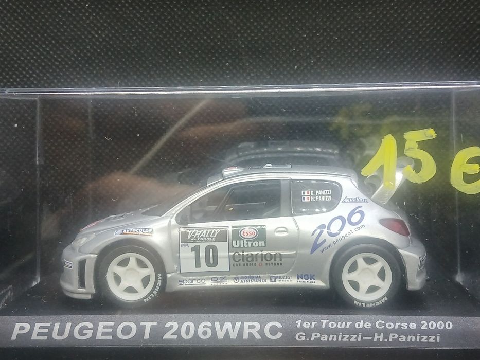 Miniaturas  1:43 Peugeot 206 8 modelos diferentes