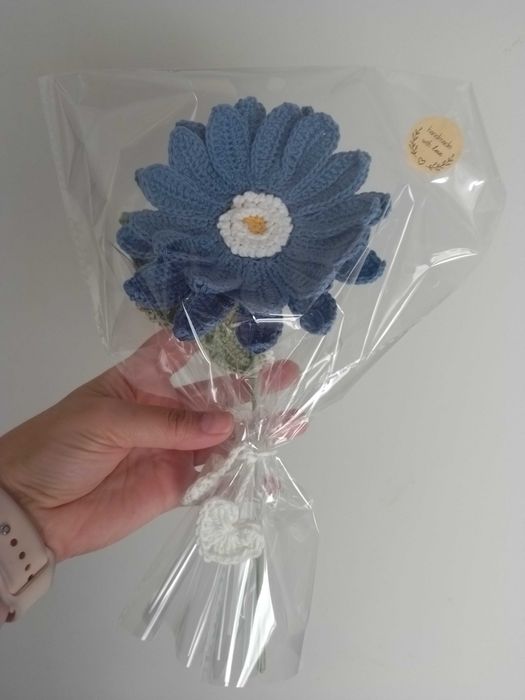 Gerbera em crochê