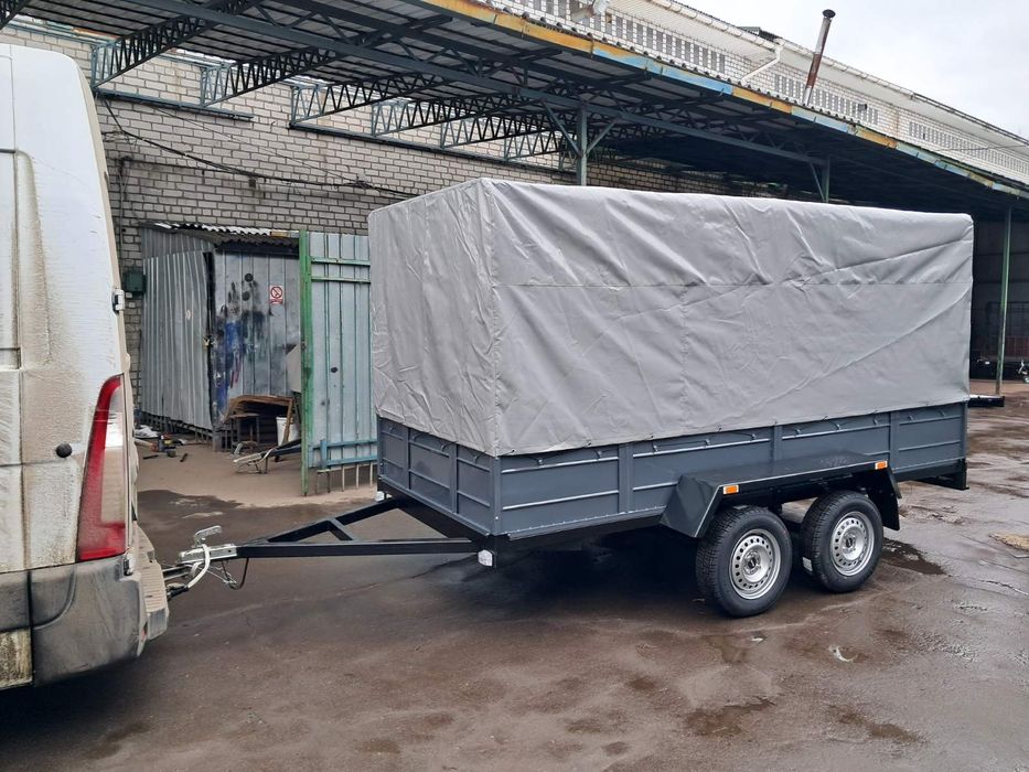 Причіп двухосний