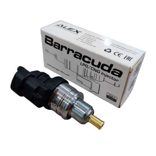 Газовые форсунки Гбо 4 Alex Barracuda 1.9 Ом для 1, 2, 3, 4, 6, 8 цил ...