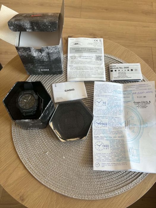 Zegarek Casio G-SHOCK GA-B001-1AER z paragonem