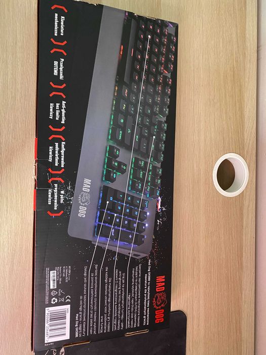 Klawiatura MAD DOG GK900 RGB