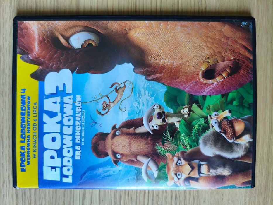 Epoka lodowcowa 3: Era dinozaurów DVD PL dubbing