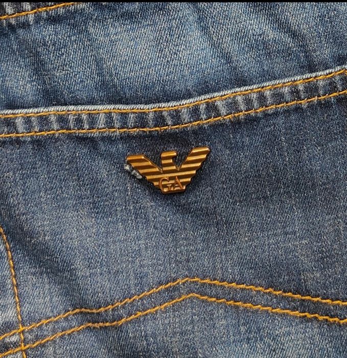 Wr) ARMANI JEANS oryginalne spodnie jeansowe Roz.30