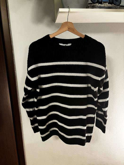 Sweter kardigan paski