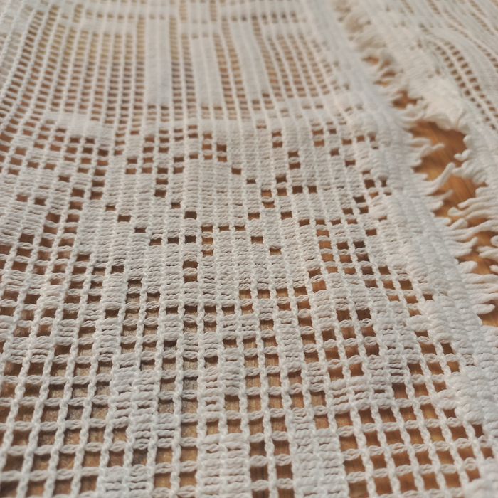 Firanki zasłony boho shabby chic koronkowe