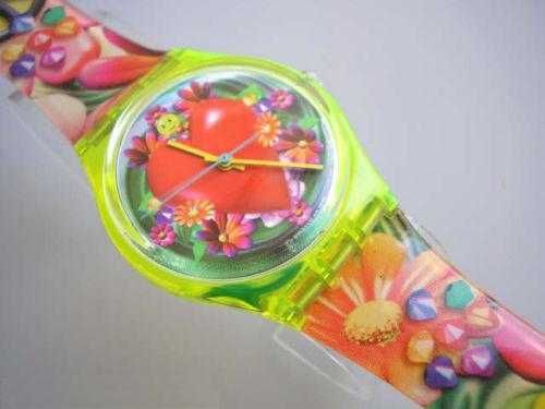 De Coleção: Swatch 1996 "Love, Peace And Happiness" by Micha Klein