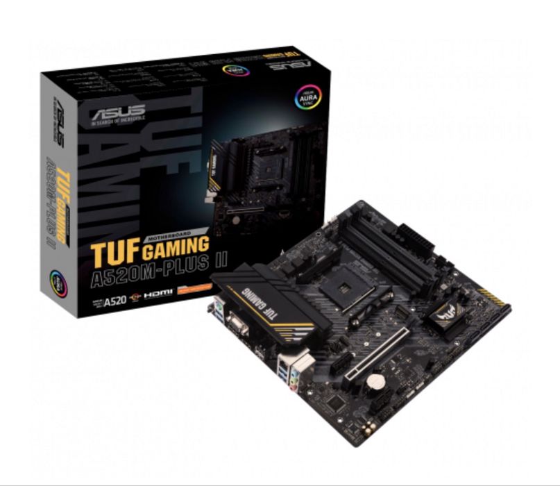 Продам материнську плату Asus TUF GAMING A520M-PLUS II