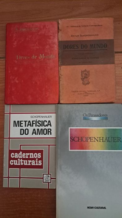 Nietzshe / Schopenhaur/ Rosseau /Teilhard Chardin