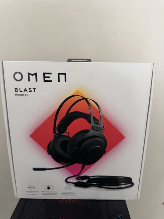 Nowe słuchawki HP omen blast