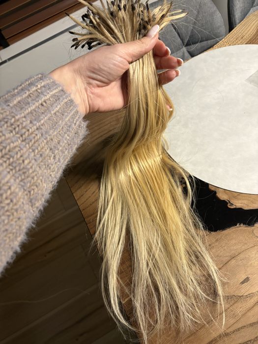 Wlosy naturalne blond do przedluzania