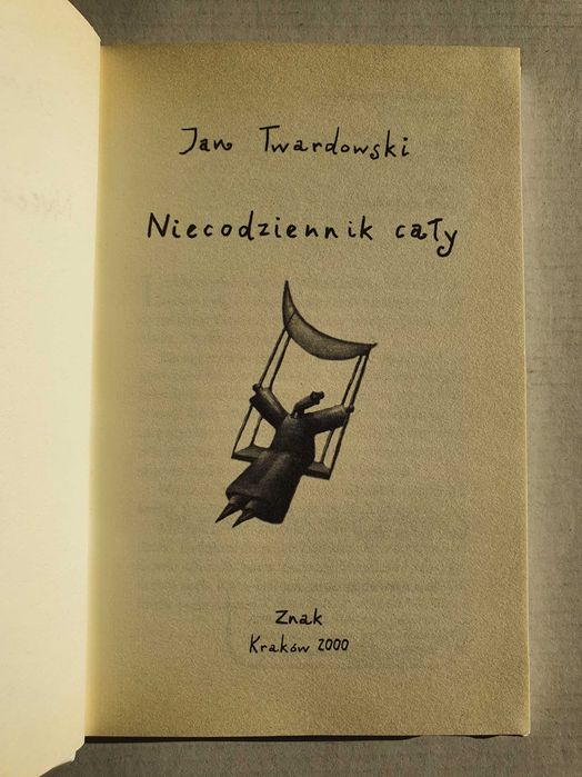 "Niecodziennik Cały" - Kolekcja Jan Twardowski