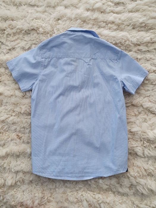 Koszula wizytowa krótki rękaw r. 122 IDEALNE!