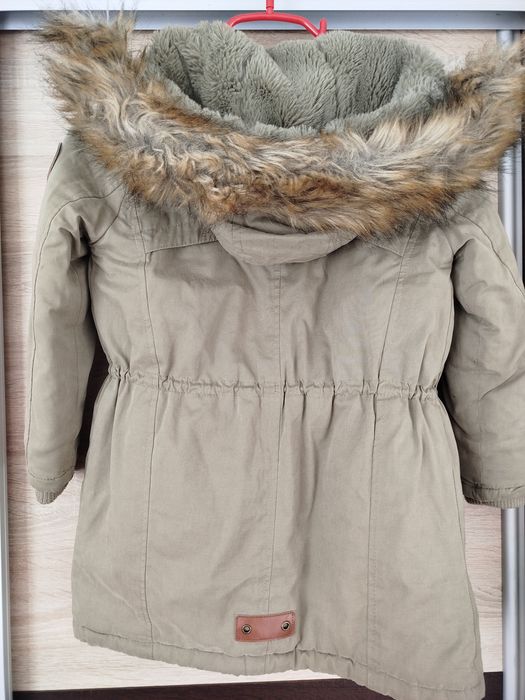 Kurtka parka zimowa Reserved khaki 122