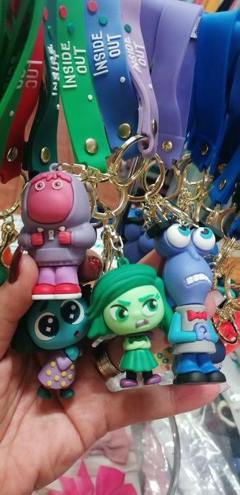 Porta chaves das emoções  Divertida Mente