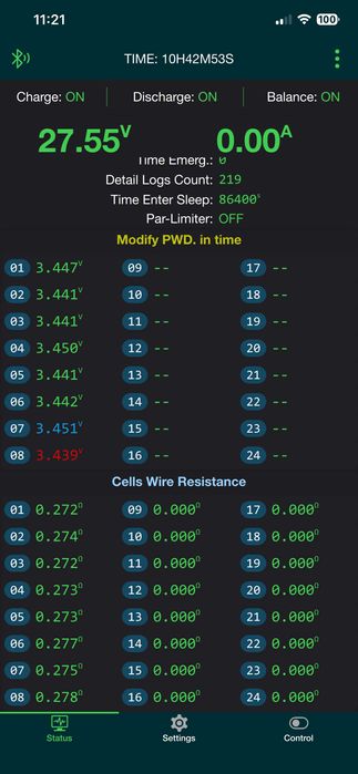 Батарея LiFePO4 24V 15Ah JK Bms