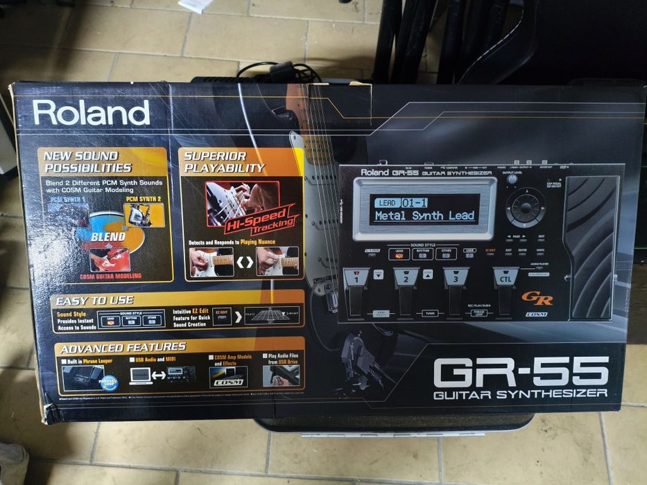 Roland GR-55GK GUITAR Sintetizador Guitarra (inclui Pickup GK-3 GUITAR
