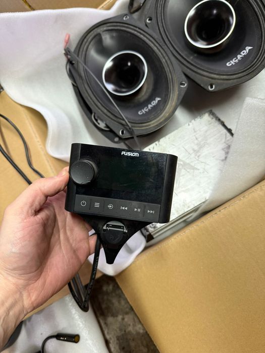 Harley Davidson Cicada audio system