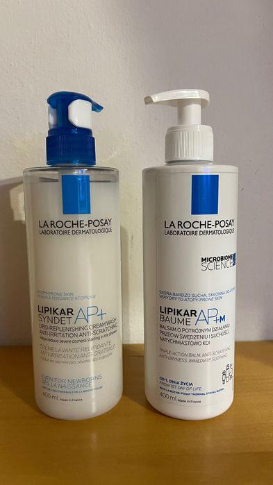 La Roche-Posay Lipikar AP+ zestaw 2×400 ml nowy
