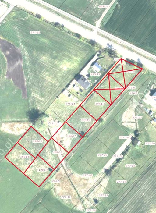 Działki budowlane na sprzedaż – Augustów, Ślepsk, ul. Rajgrodzka - Widok 3