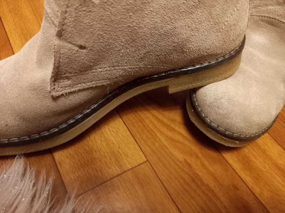 Черевики- дезерти, всередині та зовні натуральна шкіра, ONSHORE, 39