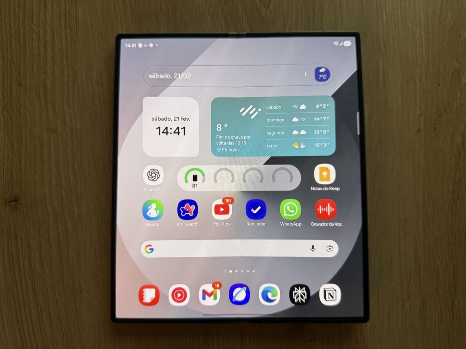 Samsung galaxy z fold 6 com Samsung Care + (256gb)