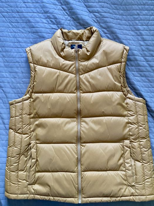 Bezrekawnik kamizelka outdoor kolor bezowy/ brazowy cedar wood state