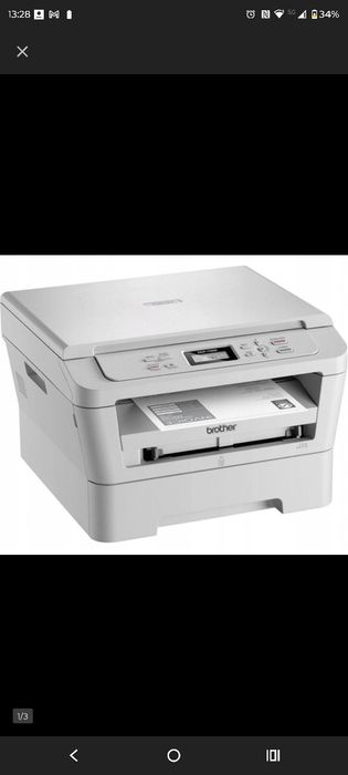 Drukarka laser, skaner DCP-7055 50% ceny - z nowym tonerem i bębnem