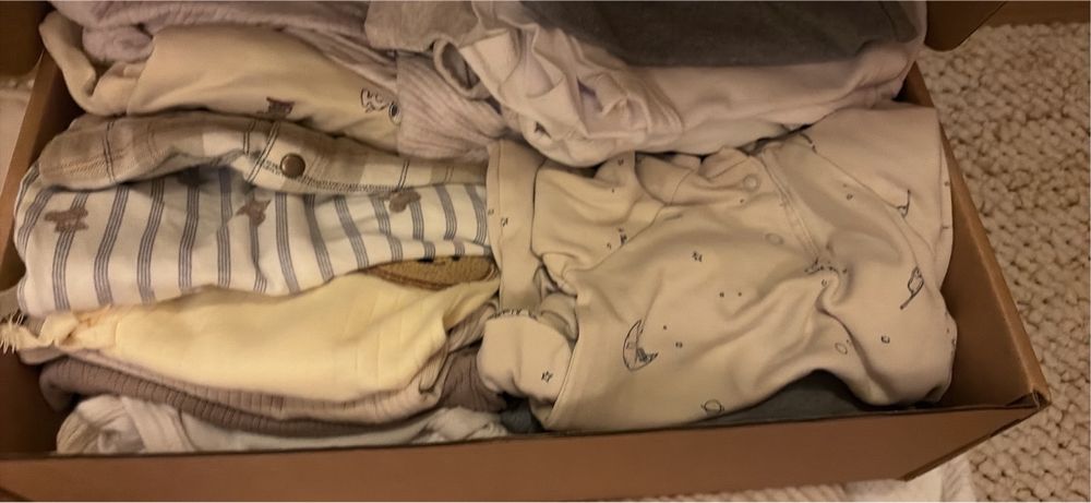 Mega wyprawka niemowlęca 50–74 plus dodatki