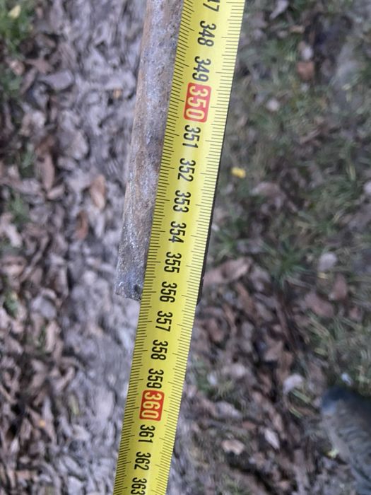 Кругляк довжиною 3.57 товщиною 3 см