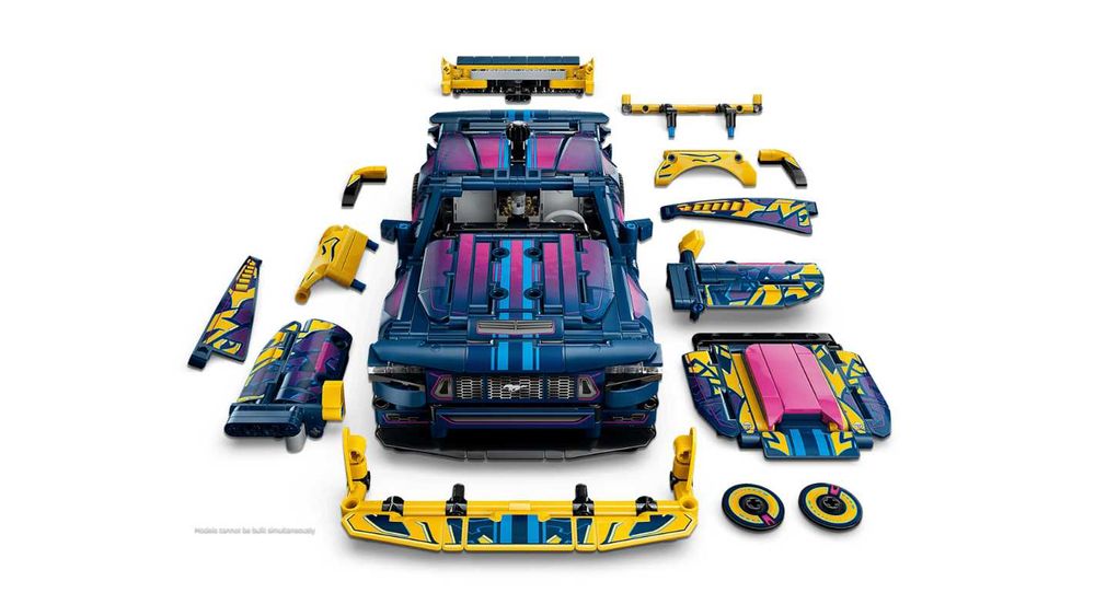 Klocki LEGO Technic 42236 Warsztat tuningowy: samochód Ford Mustang GT