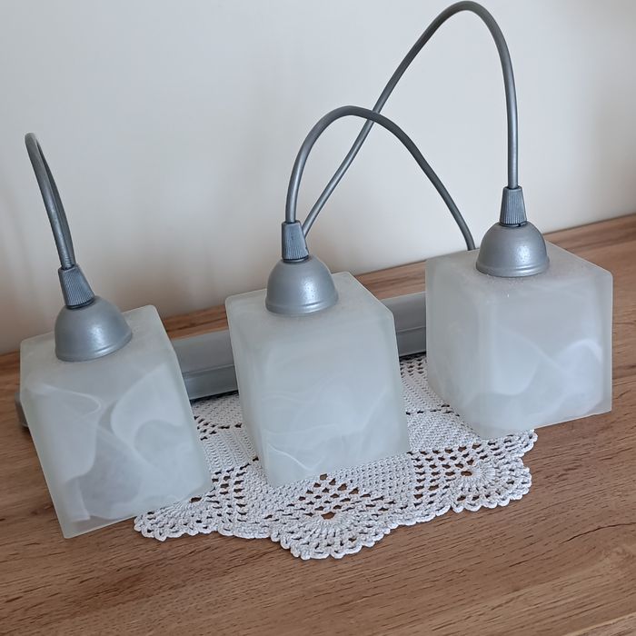 Lampa sufitowa, vintage PRL
