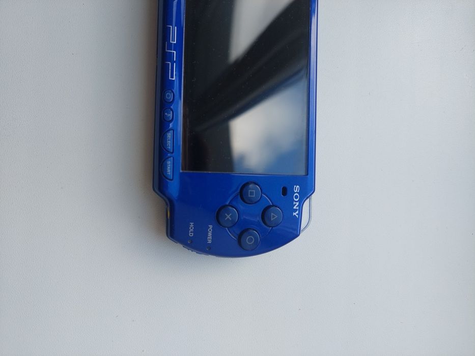 Консоль Sony PSP 2006 синя. Приставка PSP