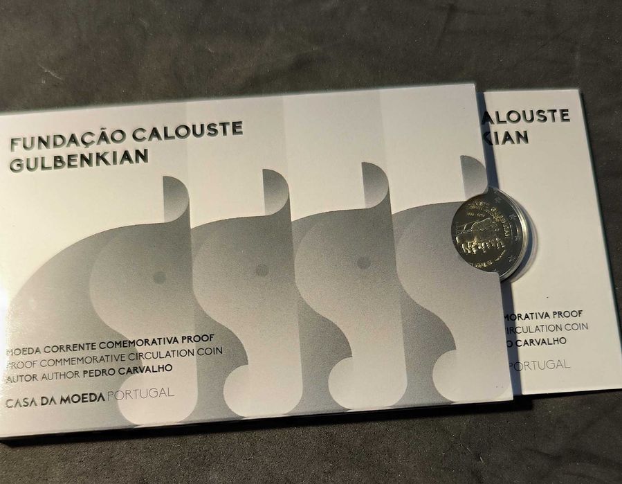 Moeda 2 euros Fundação Calouste Gulbenkian Proof - 2026