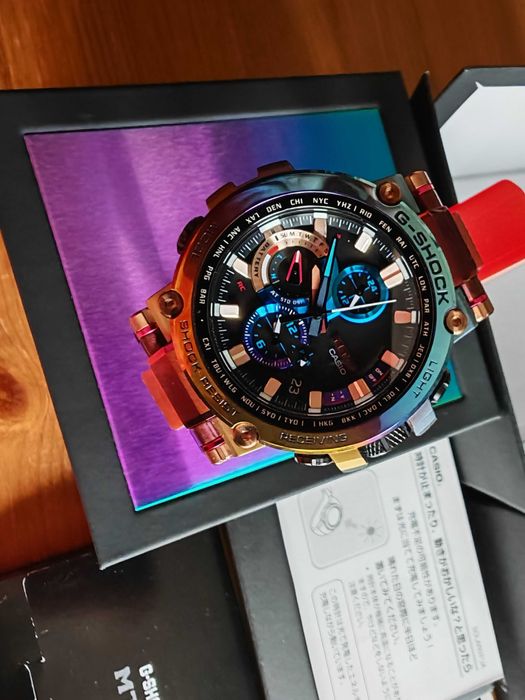 Casio G-Shock MTG-B1000VL-4AER Volcanic Lightning Limited (świet. st.)