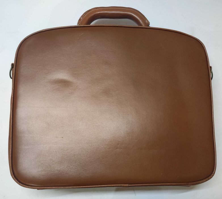 Nowa Torba skórzana na laptopa 13,3" jasny brąz, 100% skóra