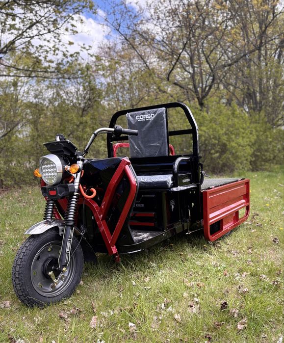 Трицикл вантажний мурашка Corso TRUSC CITY  800w. 60v. 45Ah. Муравей