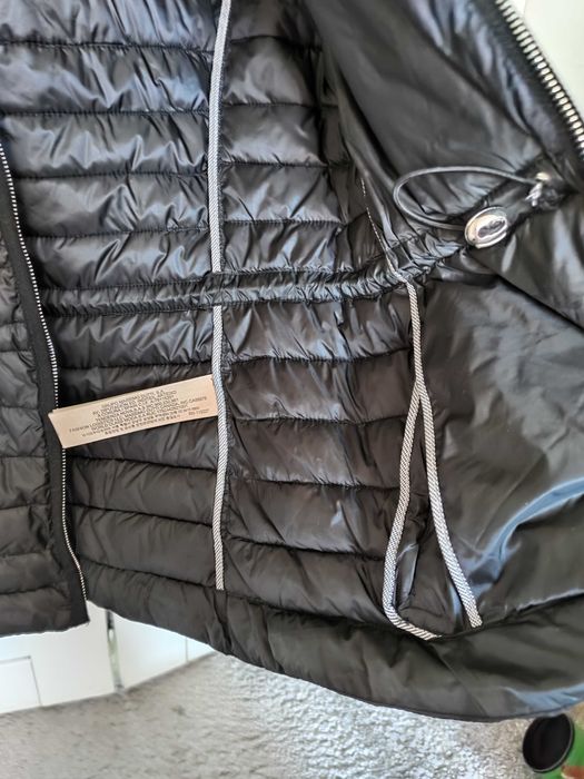 Kurtka Massimo Dutti czarna pikowana jak nowa