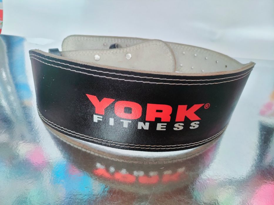 York fitness pas kulturystyczny martwy ciag