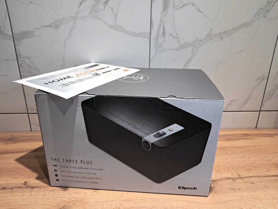 Нова аудіосистема Klipsch The Three Plus (The One Plus/The One II)